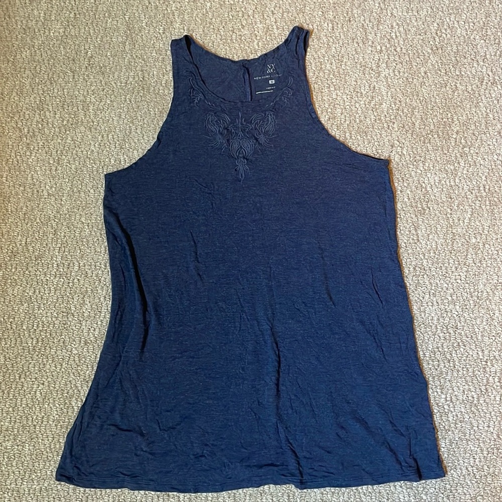 New York & Co. Embroider Tank Top